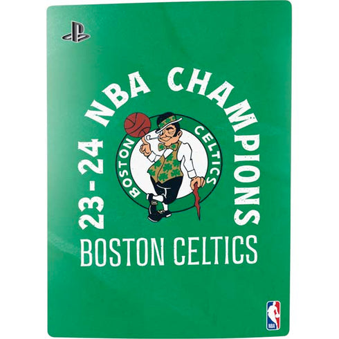 2024 NBA Champions Boston Celtics PS5 Digital Edition Console Skin
